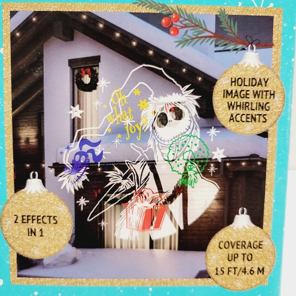 Disney The Nightmare Before Christmas Jack Skellington Whirl A Motion Projector - Picture 6 of 13
